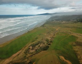 Sheep Ranch Aerial 17th Fairway